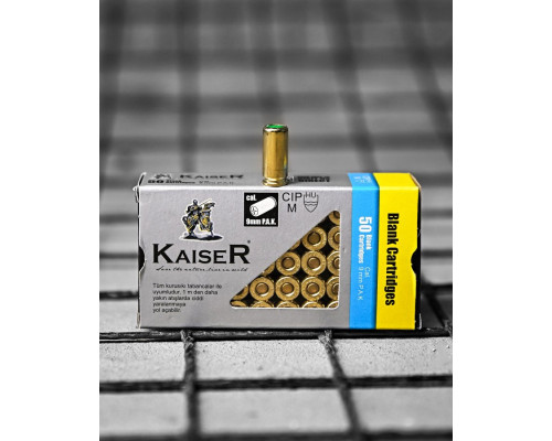 Патрони холості Kaiser 9 mm (50 шт)   ДЛ7115 — фото 2