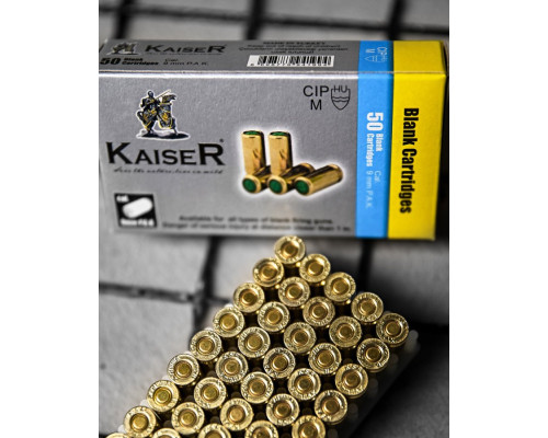 Патрони холості Kaiser 9 mm (50 шт)   ДЛ7115 — фото 4