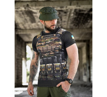 Тактична потоотводна футболка oblivion ARMOR ДЛ7159