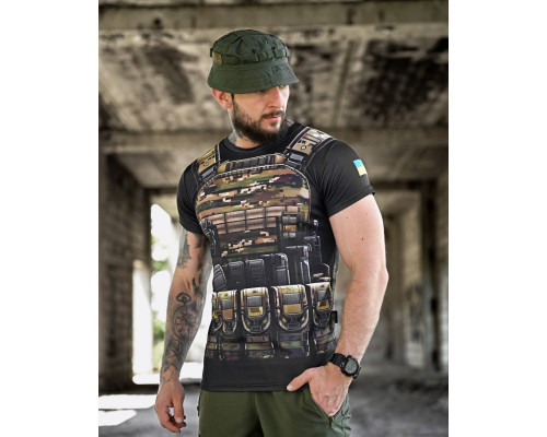 Тактична потоотводна футболка oblivion ARMOR ДЛ7159