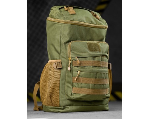 Уристичний рюкзак 60L oliva ДЛ7544