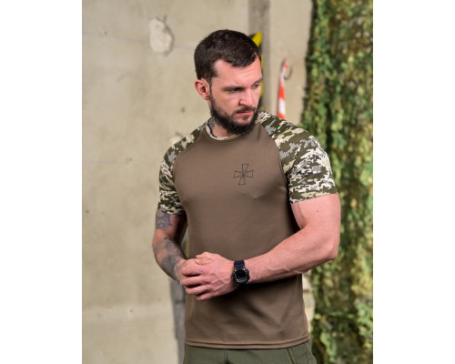 T-shirt ZSU olive pixel inserts PP7684 — фото 3