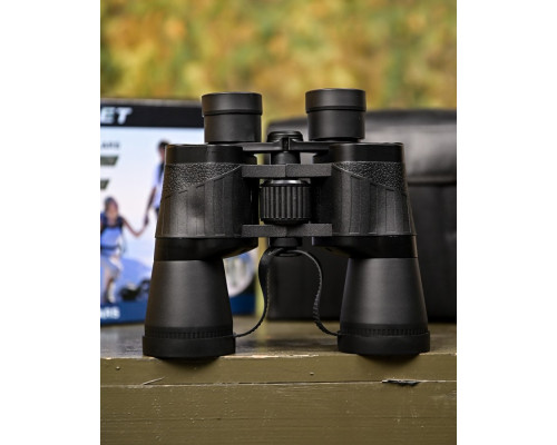 Бінокль Comet AXP203 7x50 чорний, чохол в комплекті