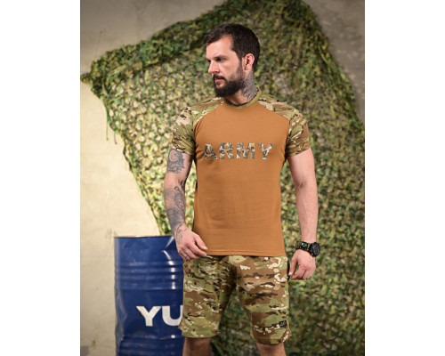 Бавовняний літній комплект Army ПП 7912