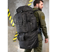 Рюкзак тактичний 50л Darvall чорний ПП4628