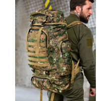 Рюкзак тактичний 50л Darvall pixel green ПП4629