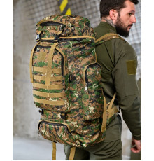Рюкзак тактичний 50л Darvall pixel green ПП4629