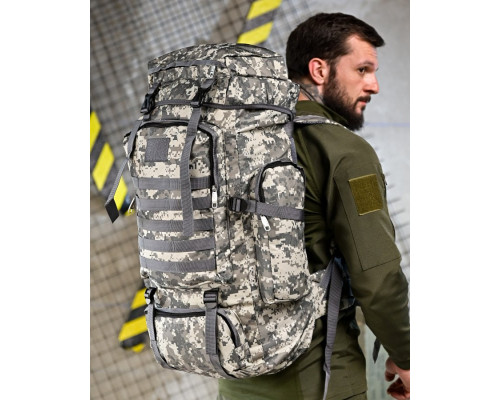 Рюкзак тактичний  50л Darvall  pixel grey ПП4630