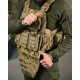 Плитоноска 4 швидких скидання з наплічником Cordura піксель ПП4632 — фото 6