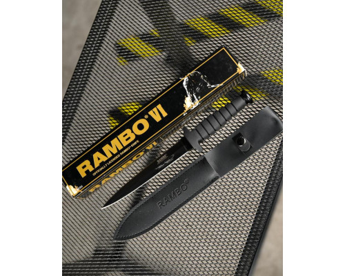 Ніж Rambo VI Black ПП4738