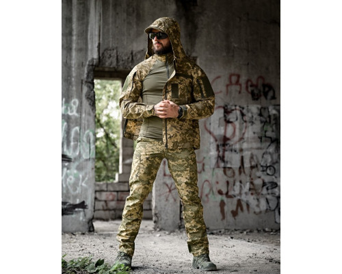 Тактичний костюм DONBASS 3в1 піксель РП7390