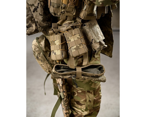Плитоноска швидкий скидання +РПС в зборі піксель ПП7858 — фото 7