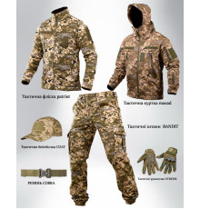 Тактичний костюм softshell 6в1 піксель ПП7860