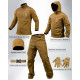 Тактичний костюм софтшел softshell 6в1 койот ПП7862