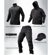 Тактичний костюм POLICE 5в1 чорний ПП7863