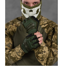 РУКАВИЧКИ ТАКТИЧНІ MECHANIX logo ЛЛ6143