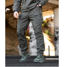 Міські тактичні штани XIMUS софтшел light grey ПП7982