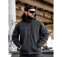 Міська тактична куртка MAXIMUS софтшел darck grey ПП7988