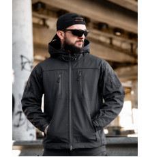 Міська тактична куртка MAXIMUS софтшел darck grey ПП7988