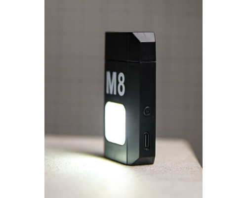 Електроімпульсна запальничка M8 USB з ліхтариком ПП8038 — фото 4