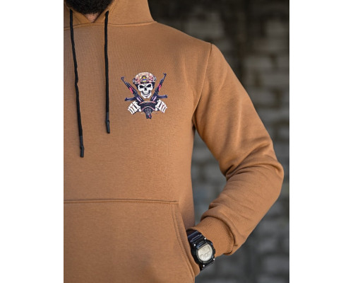 Hoodie on fleece Vivezhu coyote PP8081 — фото 5