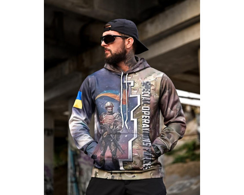 Мілітарі худі SAINT Ground force pixel ПП8122