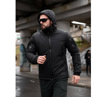 Зимова тактична куртка ГУР Omniheat чорна ПП8157