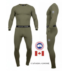 Зимня чоловіча термобудіжка CANADA GOOSE олива ПП8164