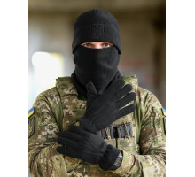 Тактичний флісовий комплект 3 в 1 чорні ПП8220