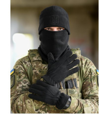 Тактичний флісовий комплект 3 в 1 чорні ПП8220