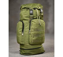 Тактичний рюкзак Outdoor 70L олива ВТ6787