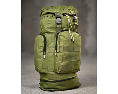 Тактичний рюкзак Outdoor 70L олива ВТ6787