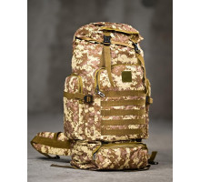 Тактичний рюкзак Outdoor 70L Sahara ВТ6789