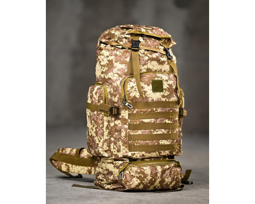 Тактичний рюкзак Outdoor 70L Sahara ВТ6789
