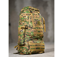 Тактичний рюкзак Outdoor 70L pixel green ВТ6791