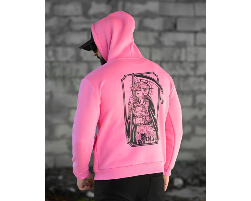 Мілітарі худі на флісі GENESIS WAR pink ВТ6847