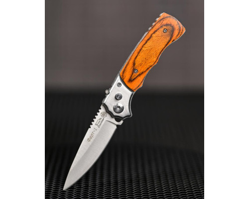 Ніж викидний wood ВТ6954