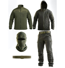 Тактичний костюм Softshell 5в1 LUNAR олива ТР6408