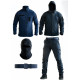 Тактичний костюм Softshell 5в1 LUNAR синій ДСНС ТР6409