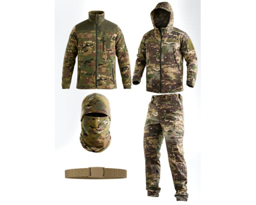 Тактичний костюм Softshell 5в1 LUNAR мультикам ТР6411