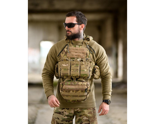 Плитоноска 4 точки скидання мультикам Single Sword DETECT ТР6449 — фото 2