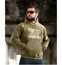 Флісова худі 7.62 Military Tactical oliva ТР6460