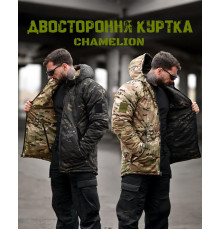 Зимня двостороння тактична куртка chameleon ТР6548