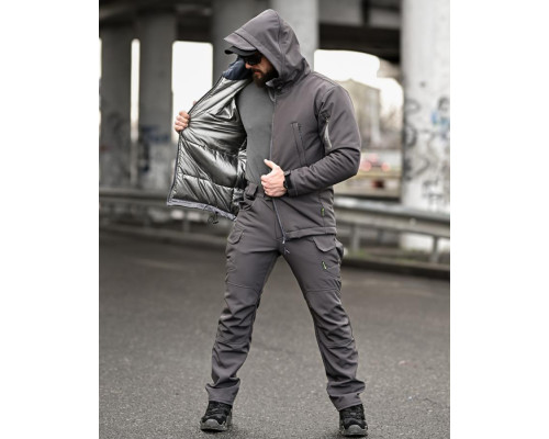 Зимовий тактичний костюм 7.62 grey ТР6559