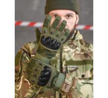 Тактичні рукавички stendboy haki