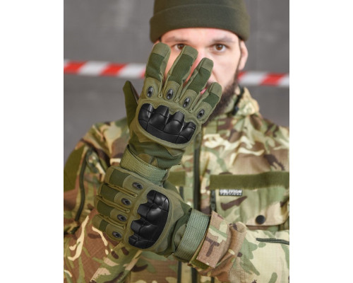 Тактичні рукавички stendboy haki
