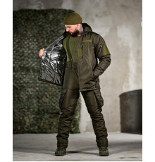 Зимовий тактичний костюм NORTHERN олива ТР6586