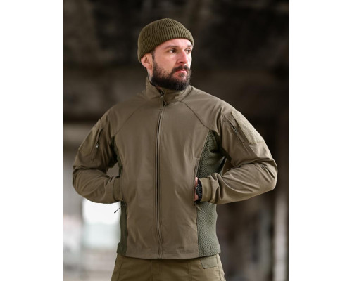 Легка куртка yeren Hunter FZ Gen.2 олива ТР6601