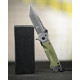 Ніж складаний інерційний Browning Tanto фліппер, олія G10+сталь, склобій, шнур ТР6764