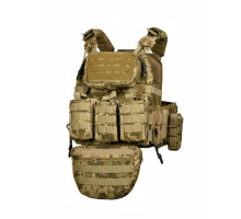 Плитоноска 4 точки скидання  7.62 pixel ВТ5333